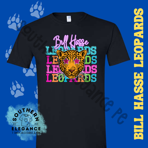 Bill Hasse Colorful Leopard Stack