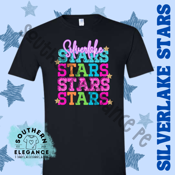 Silverlake Stars Colorful Stack