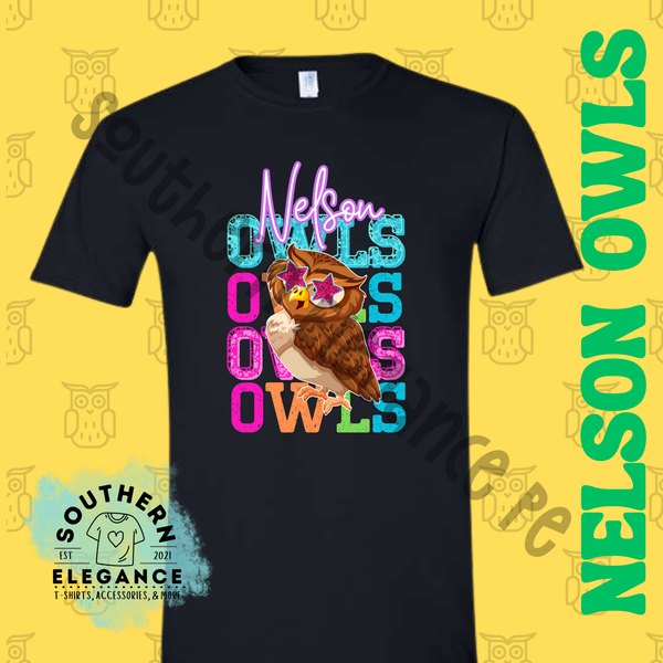 Nelson Owl Colorful Stack