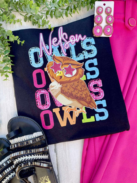 Nelson Owl Colorful Stack