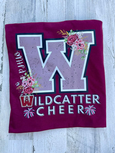 West Wildcatters Floral Cheer