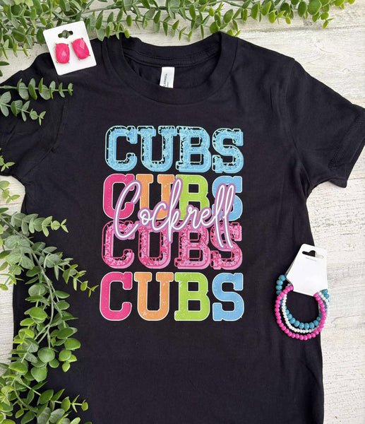 Cockrell Cubs Colorful Stack