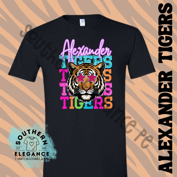 Alexander Colorful Tiger Stack