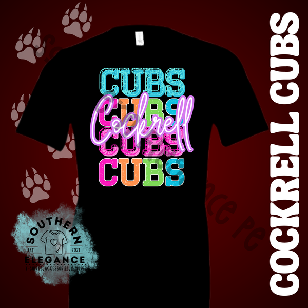 Cockrell Cubs Colorful Stack
