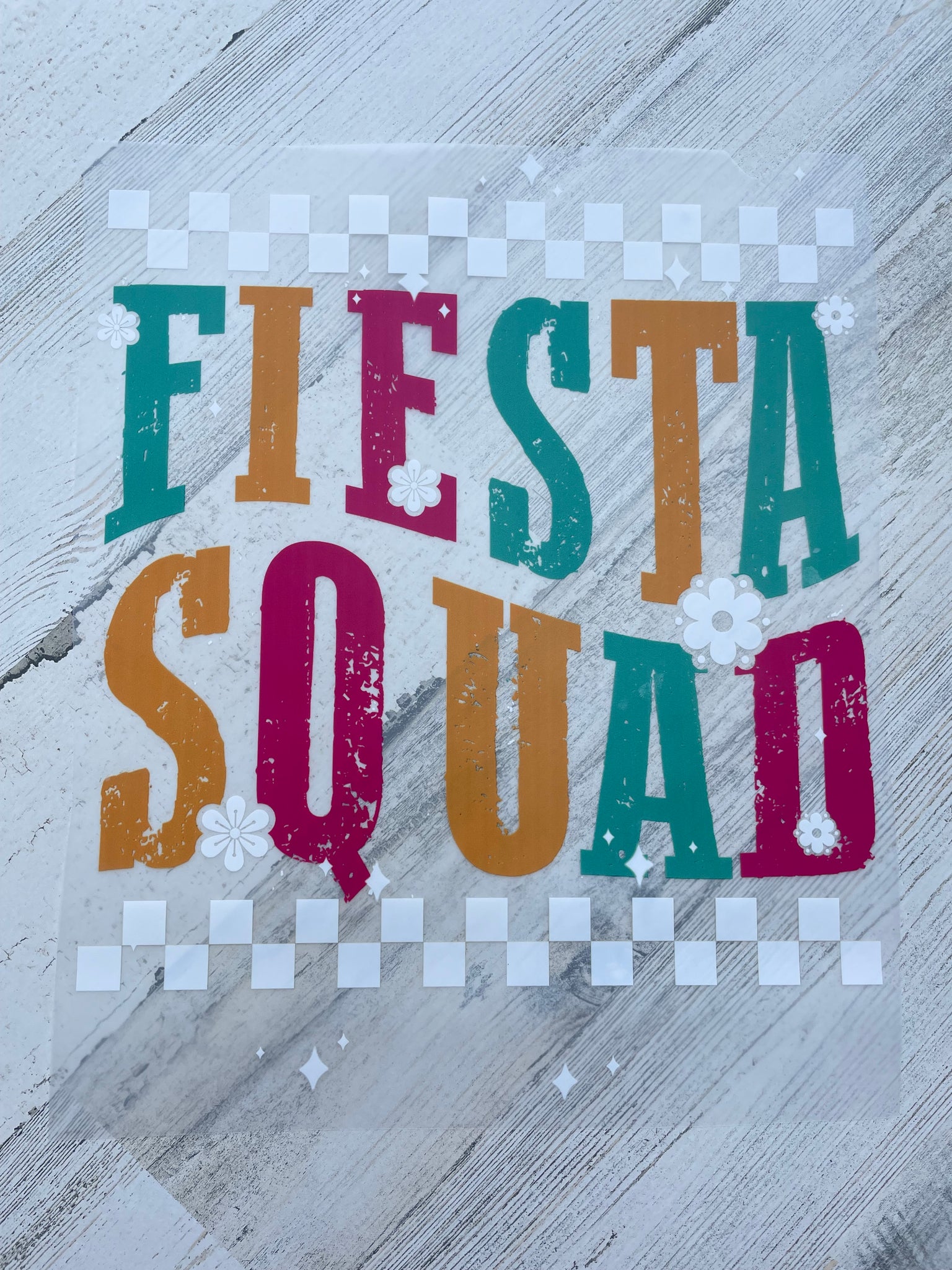 Fiesta Squad DTF print