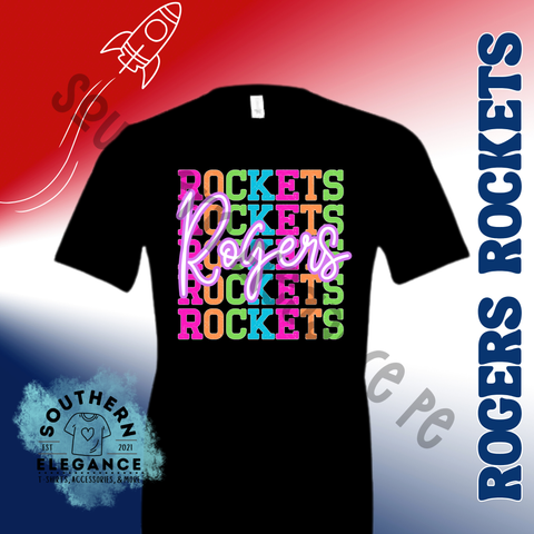 Rogers Rockets Colorful Stack