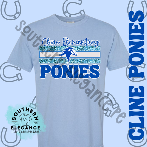 Cline Pony Glitter