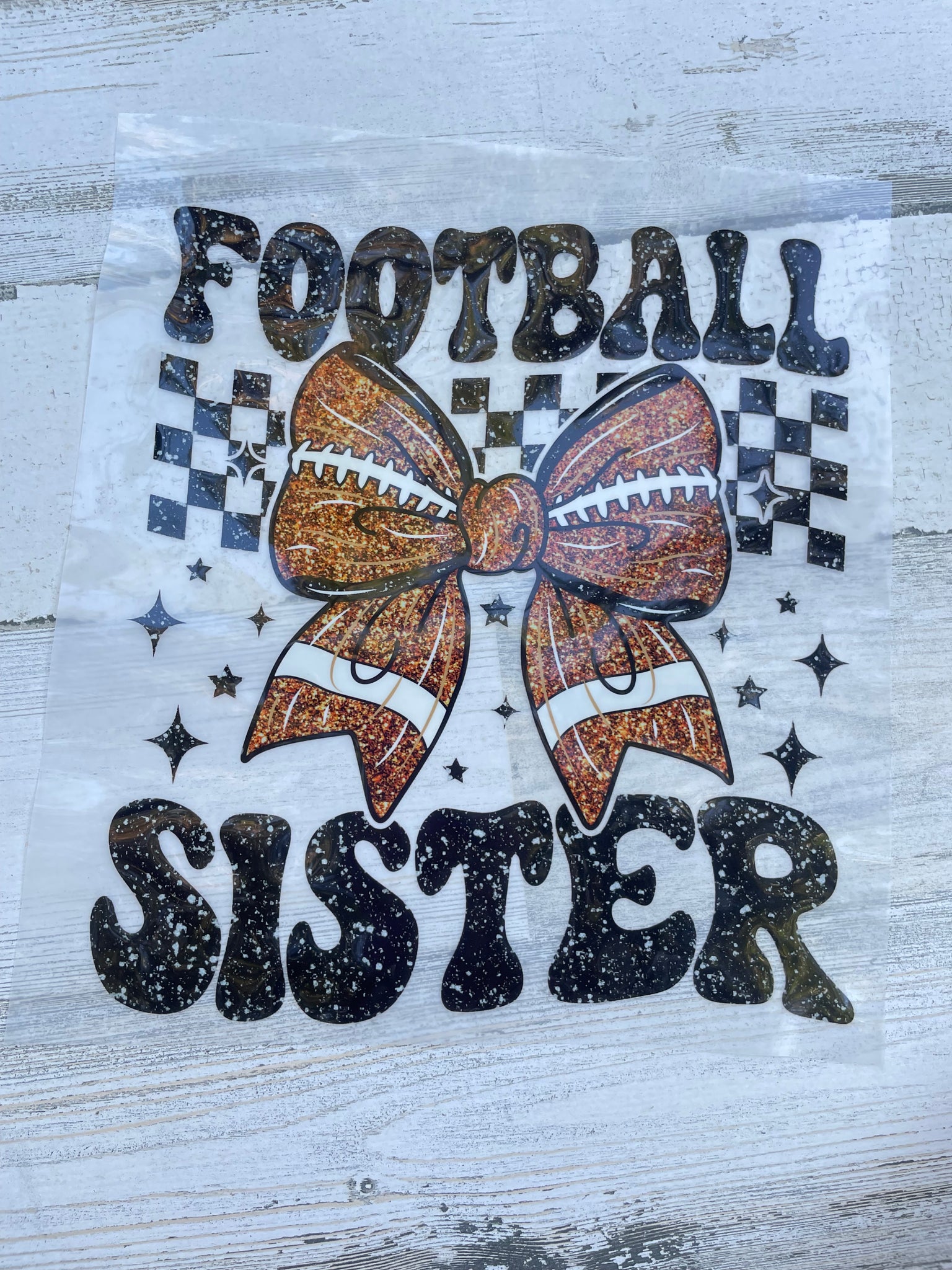 Football Sister YOUTH DTF print