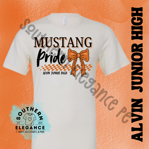 Alvin JH Mustangs Pride Bow