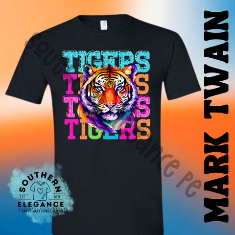 Mark Twain Colorful Tigers