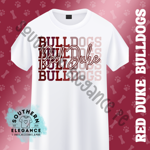 Bulldogs Maroon Stacked
