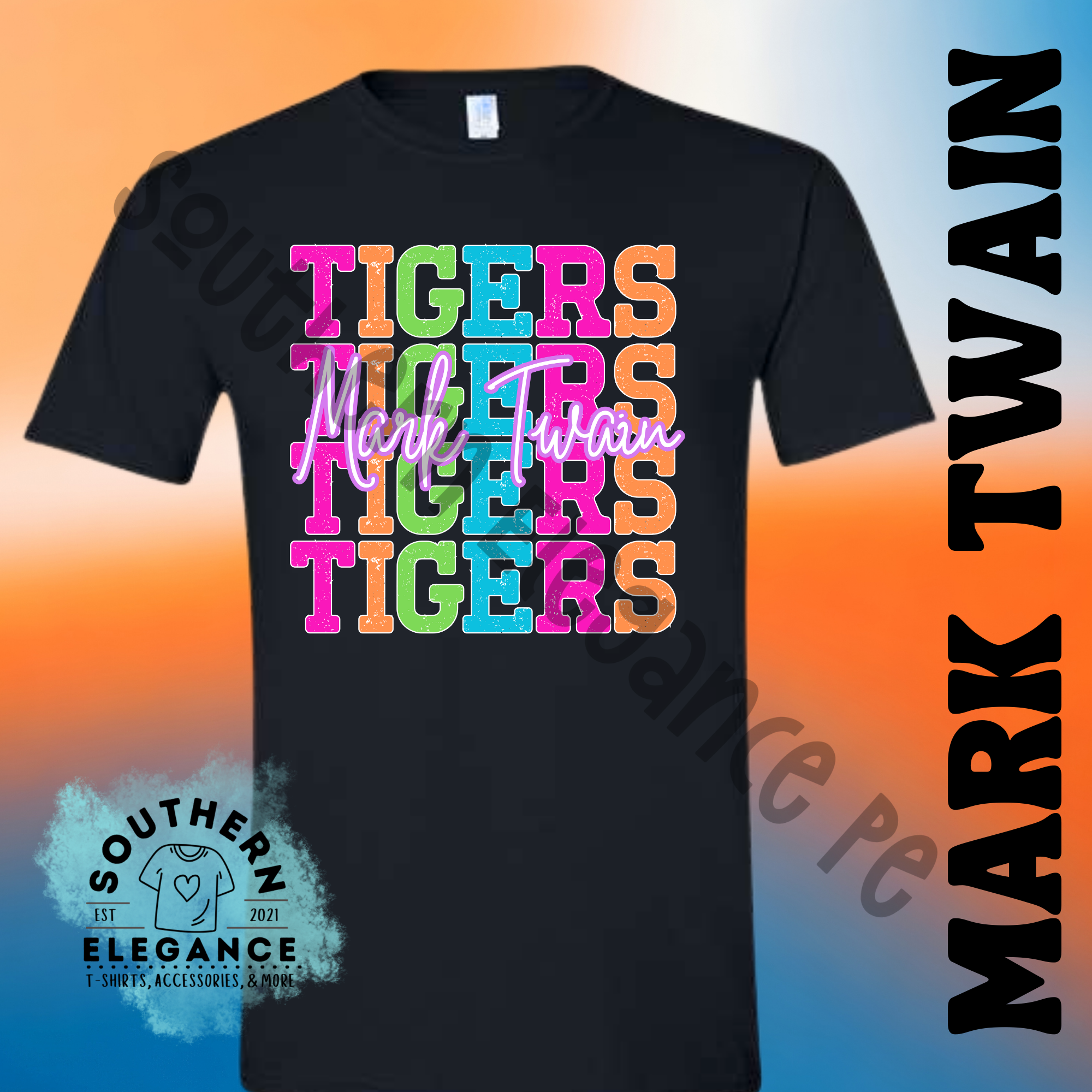 Mark Twain Colorful Stack