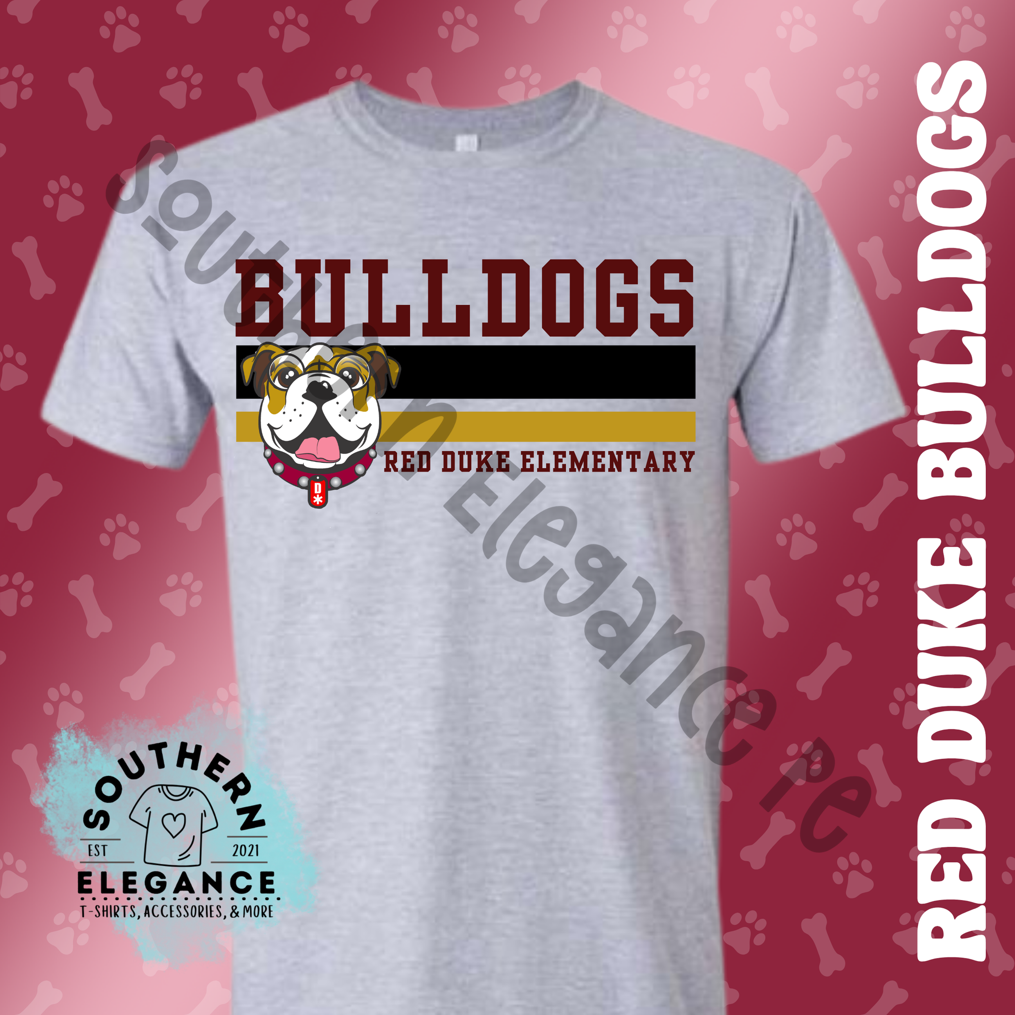 Bulldogs Stacked Line