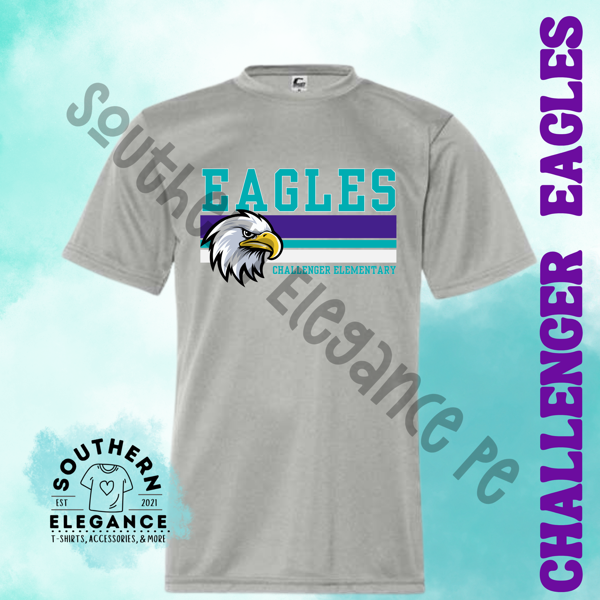 Challenger Eagles Stacked