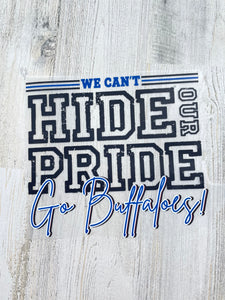 Hide Pride Buffaloes YOUTH DTF print