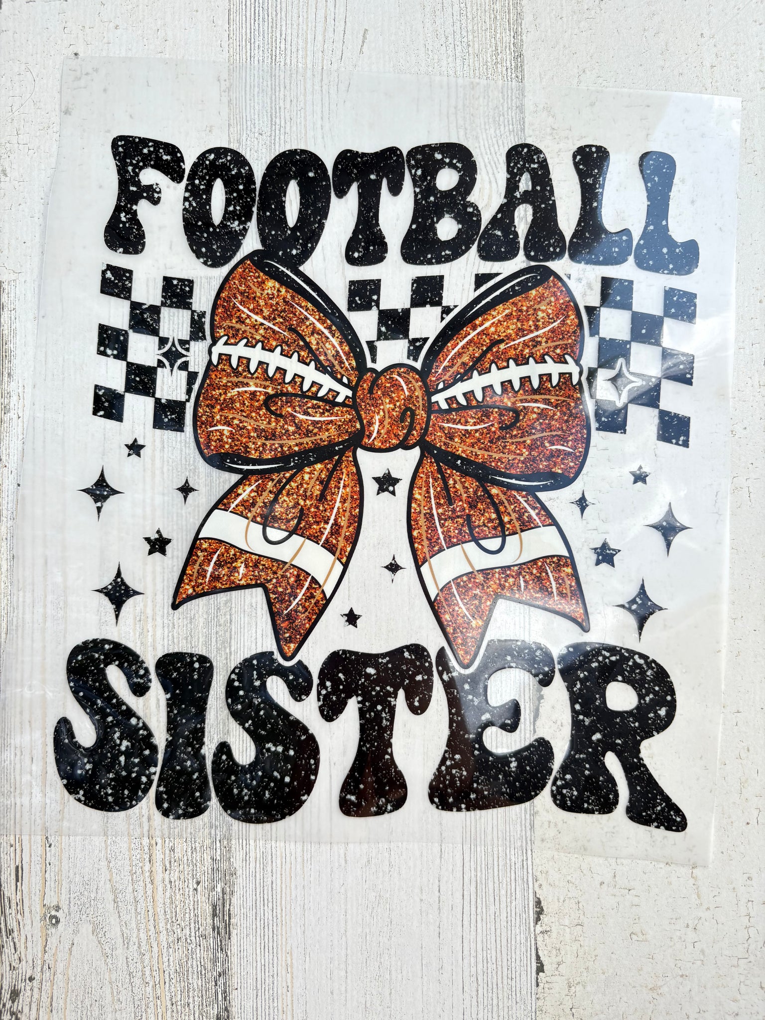 Football Sister Youth DTF Print