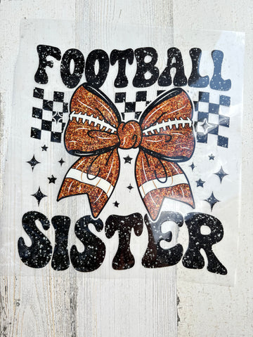 Football Sister Youth DTF Print