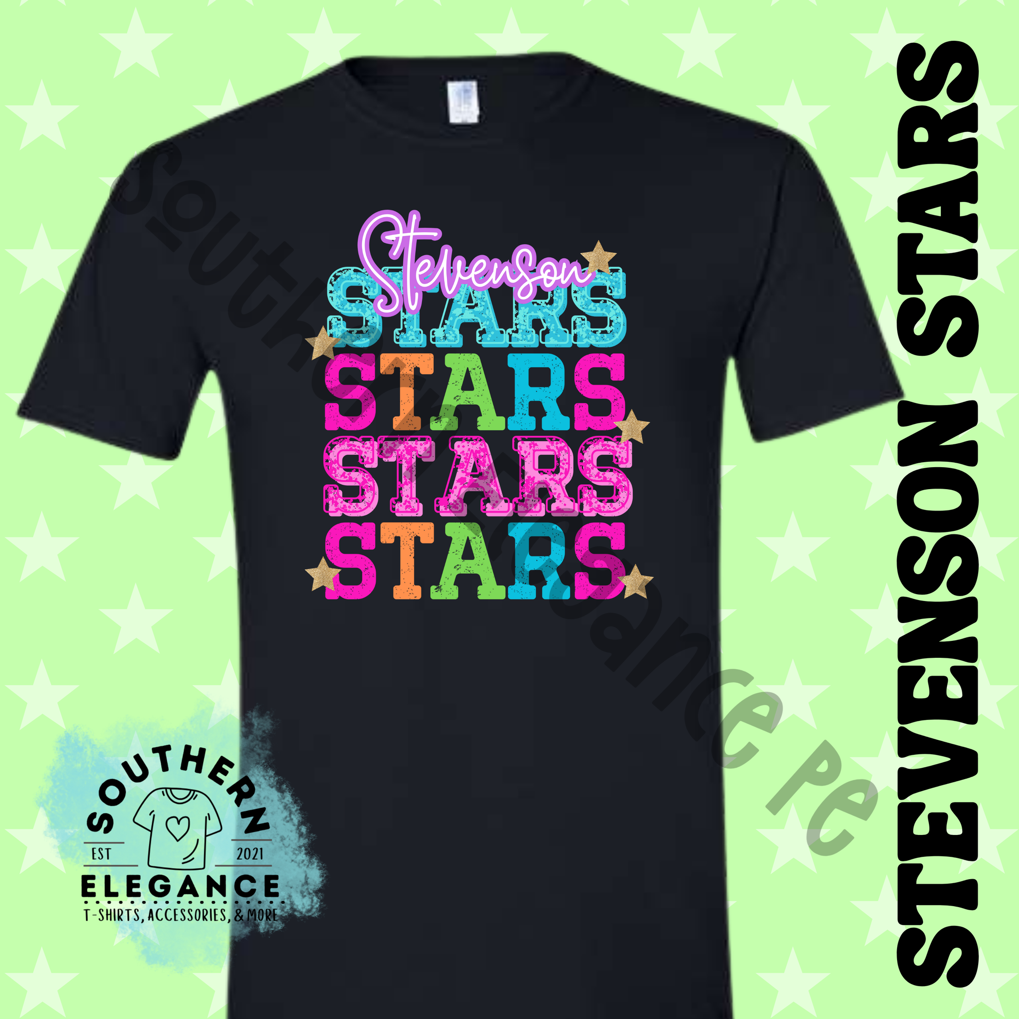 Stevenson Colorful Stack Option 3
