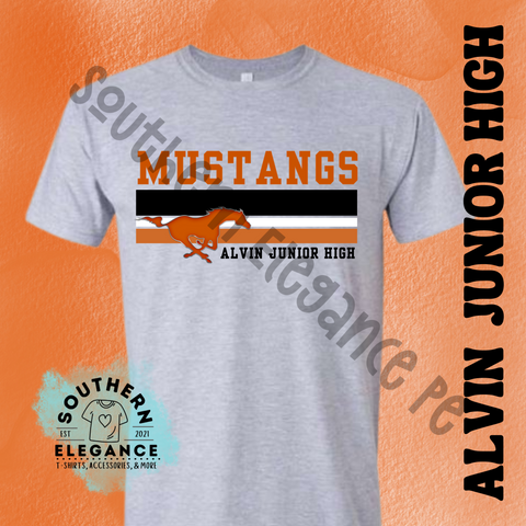 Alvin JH Mustangs Lined