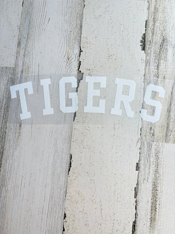 Tigers youth DTF Print