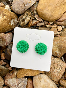 Green Burst Studs