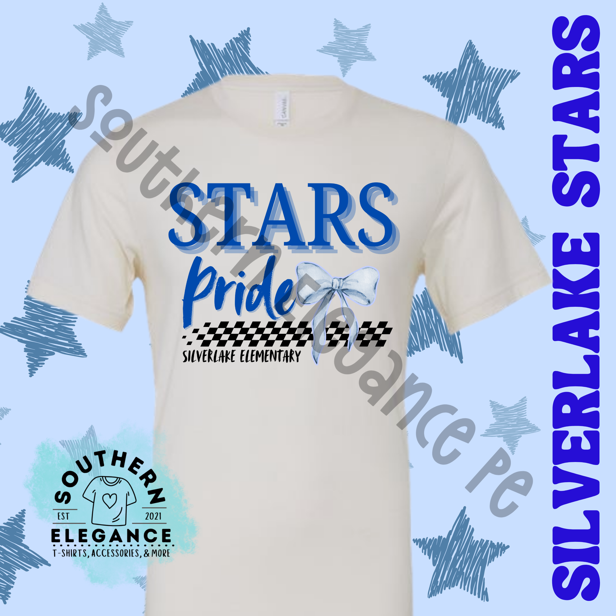Silverlake Stars Pride Bow