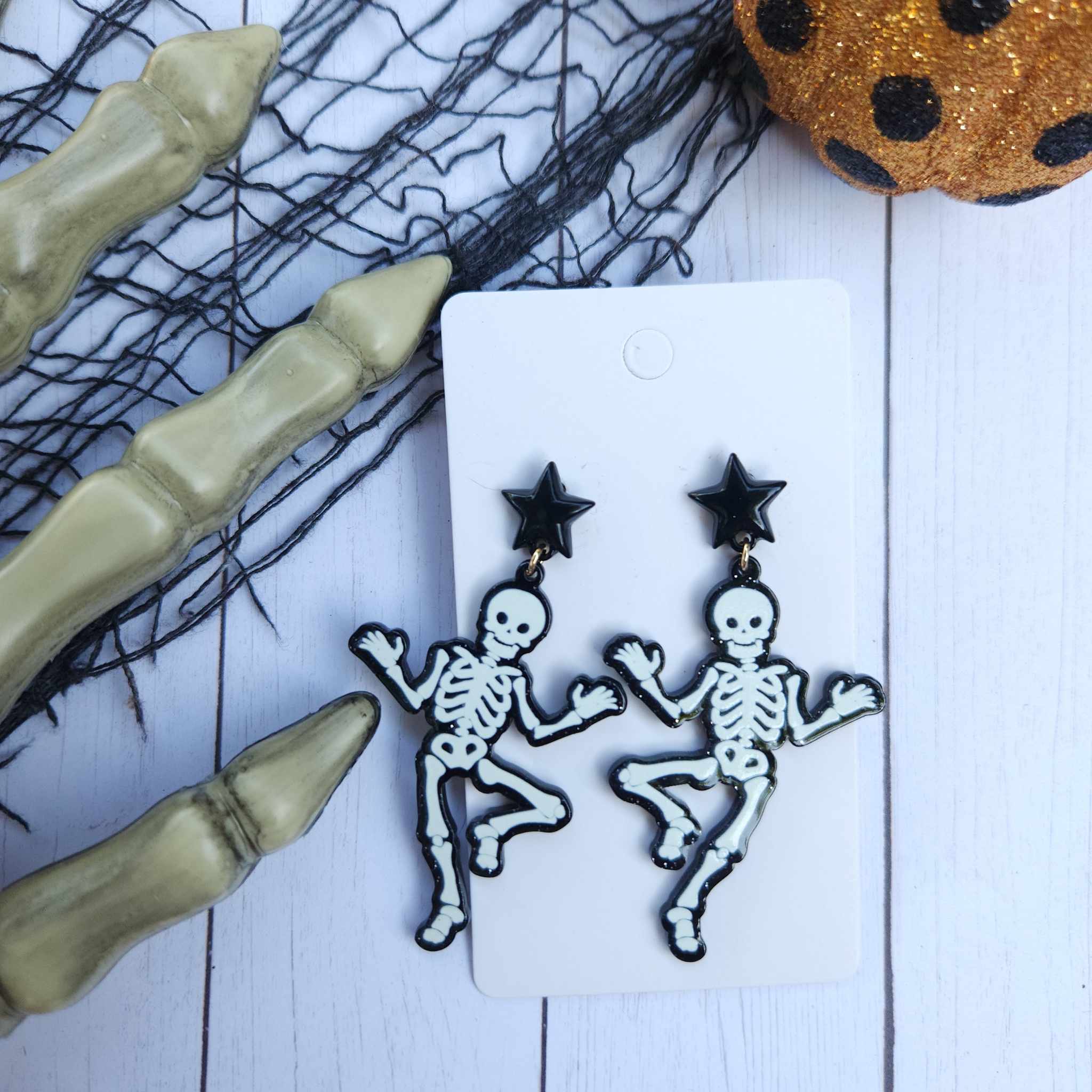 Dancing Skeleton earrings
