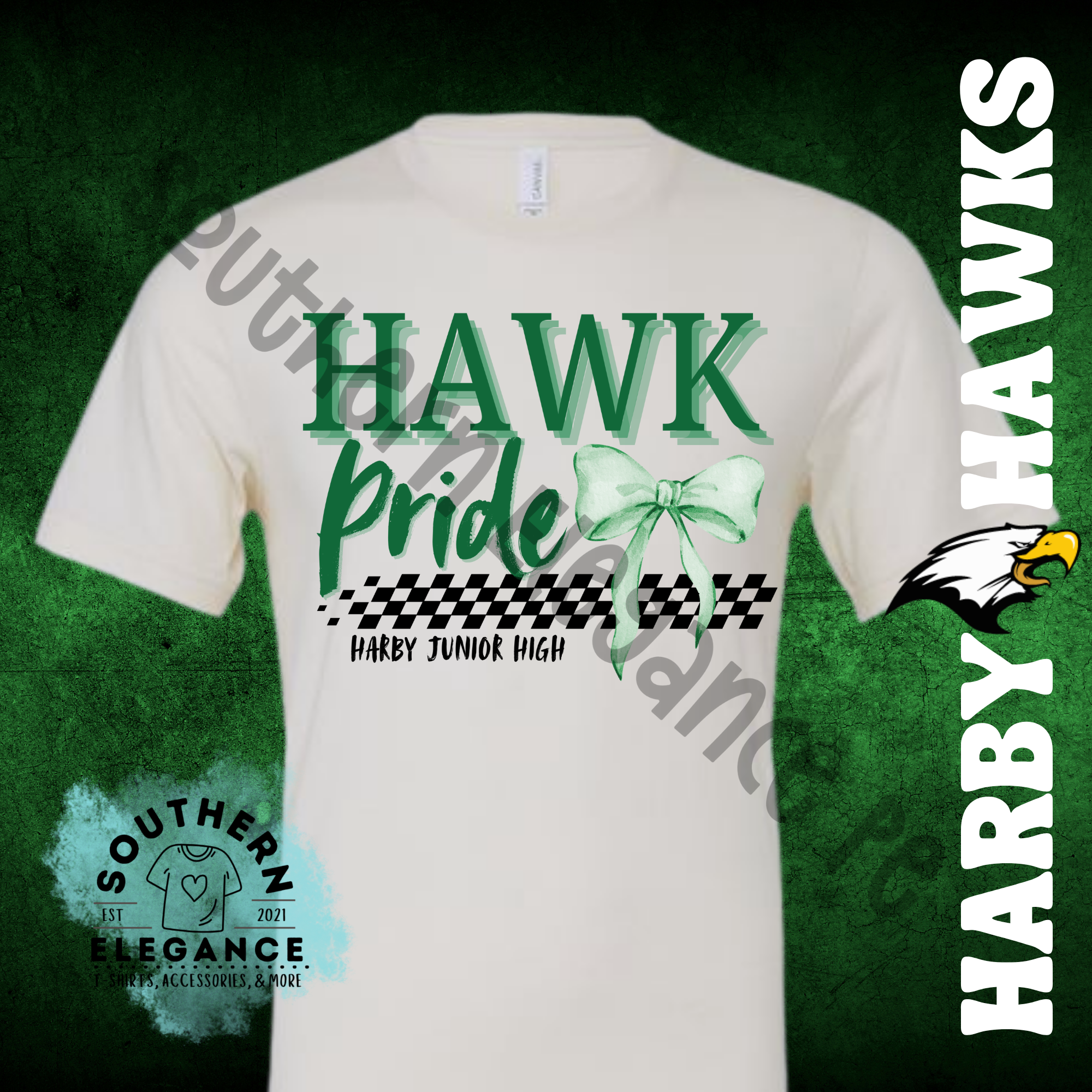 Harby Hawks Pride Bow
