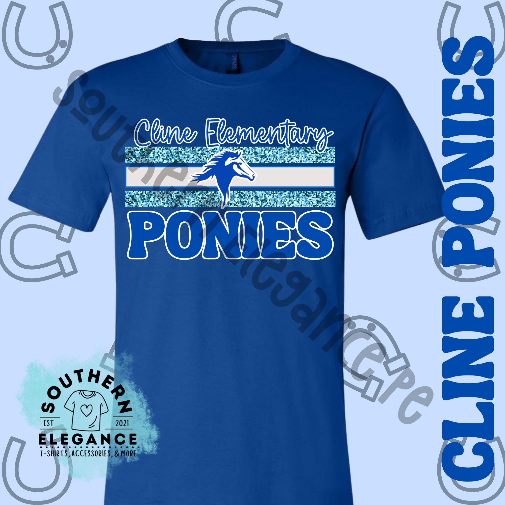 Cline Ponies Glitter