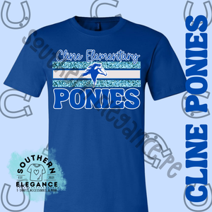 Cline Ponies Glitter