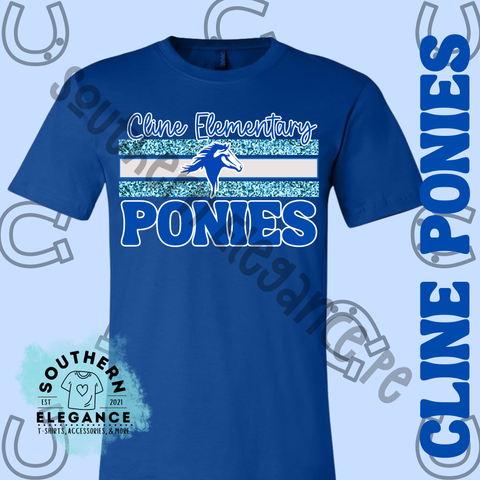 Cline Ponies Glitter