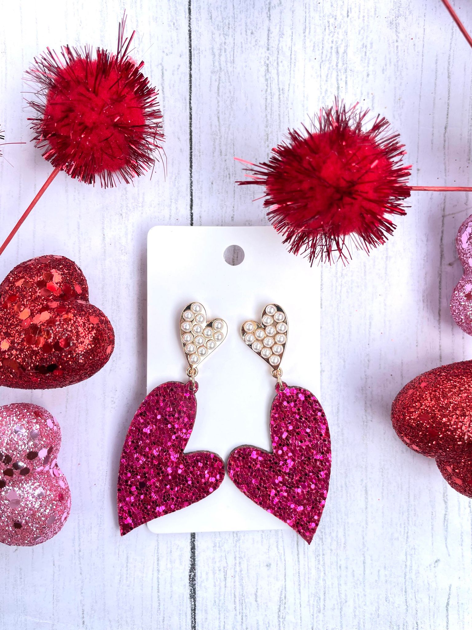 Love is in the Air Valentine Earrings