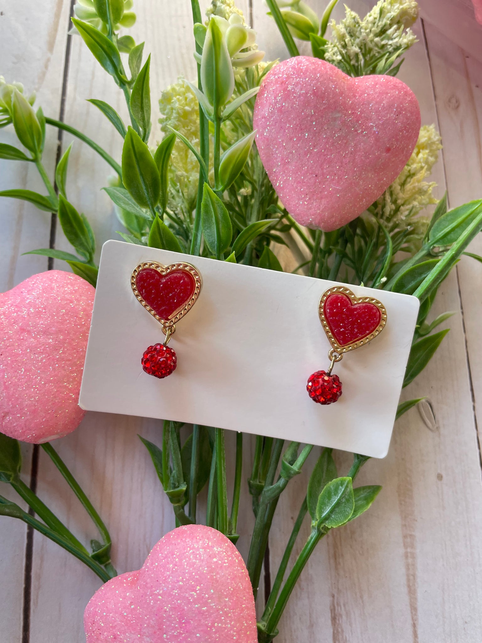 Heart Studs