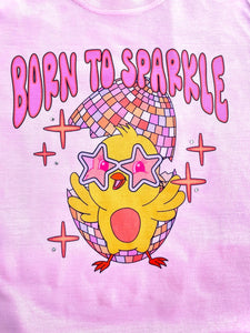 5T: Born to Sparkle Easter tee