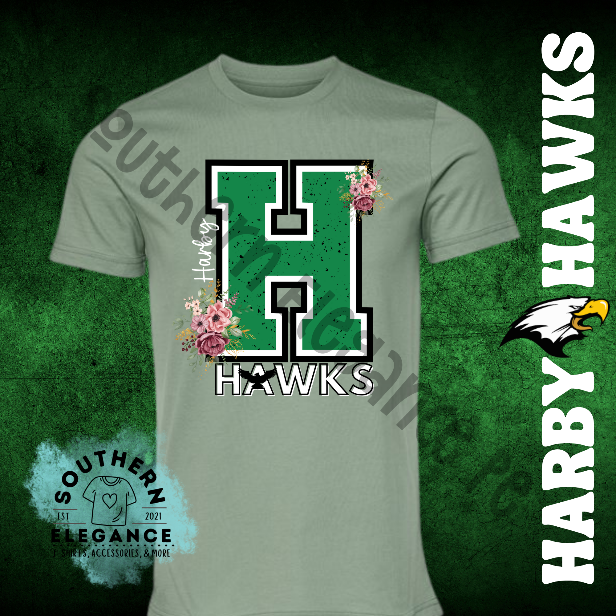 Harby Hawks Floral
