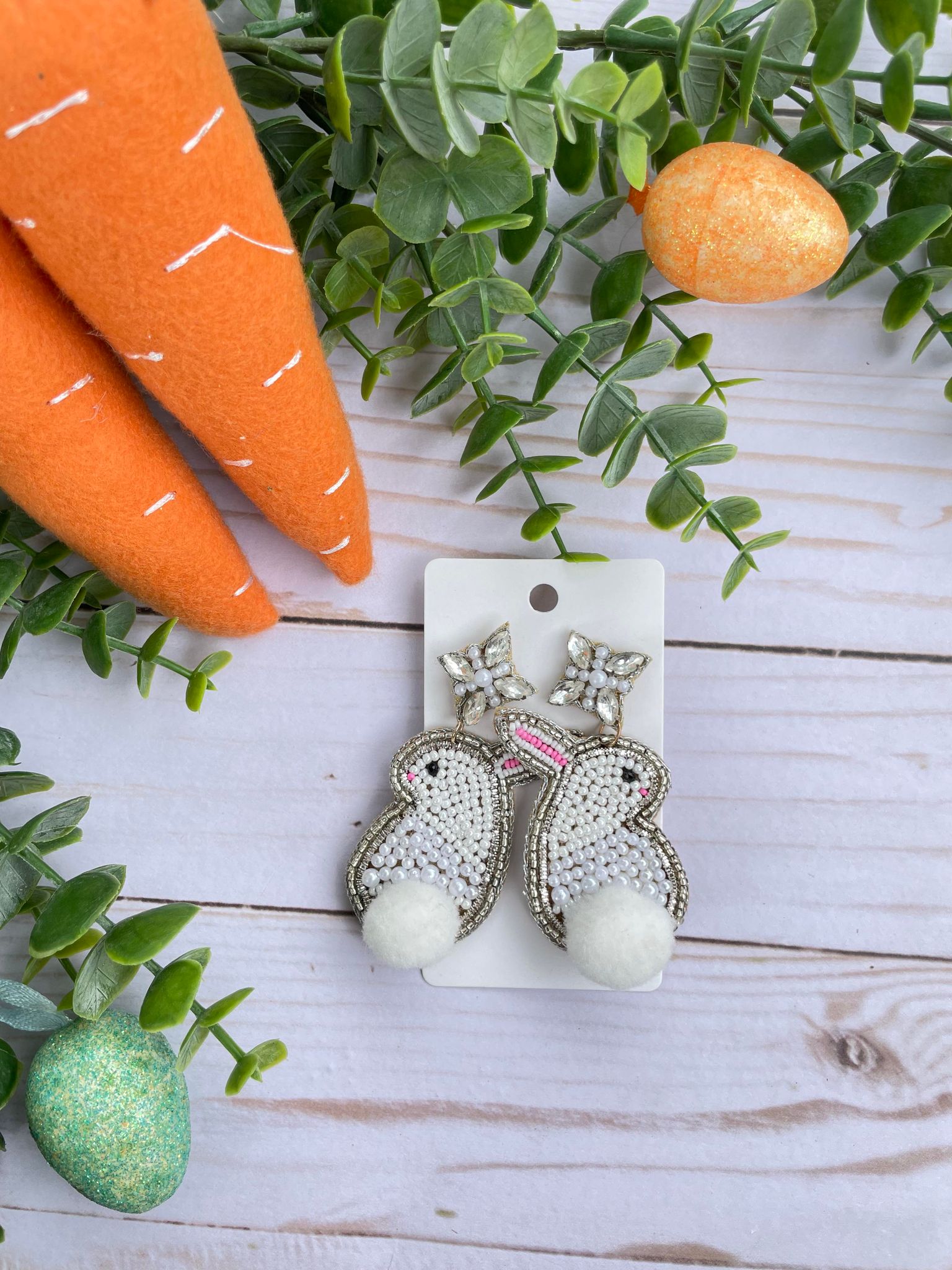 Cottontail Bunny earrings
