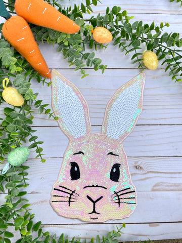 Adult Sequin Bunny Patch
