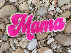 Pink Mama Glitter Patch