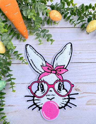 Youth Sequin Bunny Patch