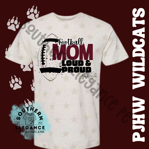 Football Mom Maroon