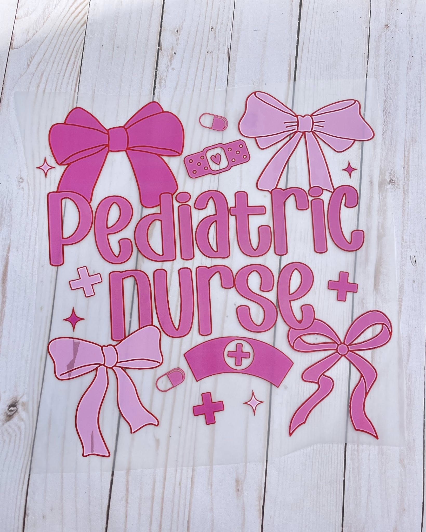 Pediatric Nurse DTF Print