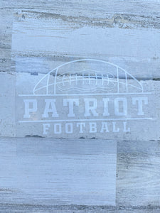 Patriot Football YOUTH DTF print