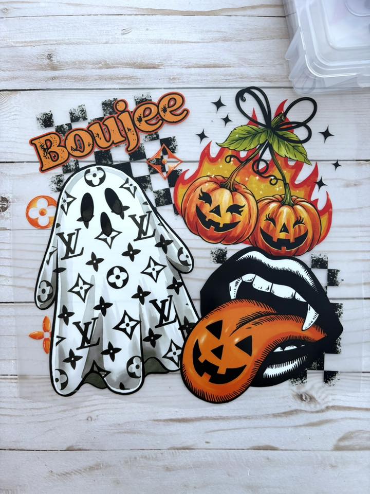 Boujee Halloween DTF Print