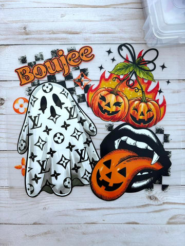 Boujee Halloween DTF Print