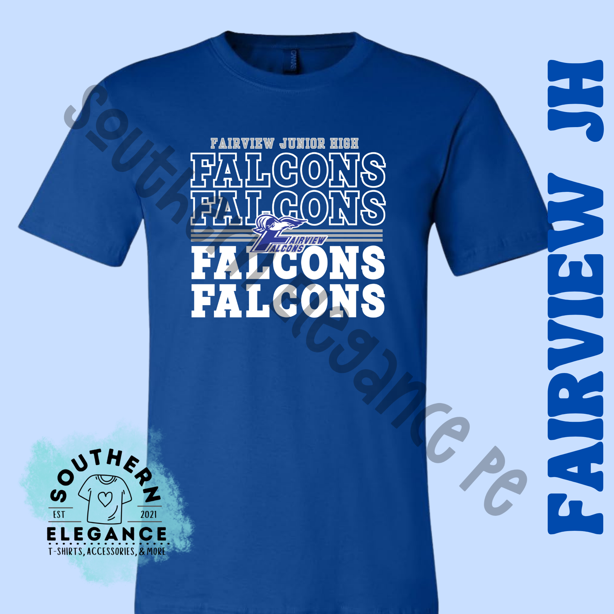 Fairview Falcons Stacked