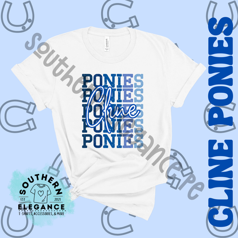 Cline Ponies Stacked