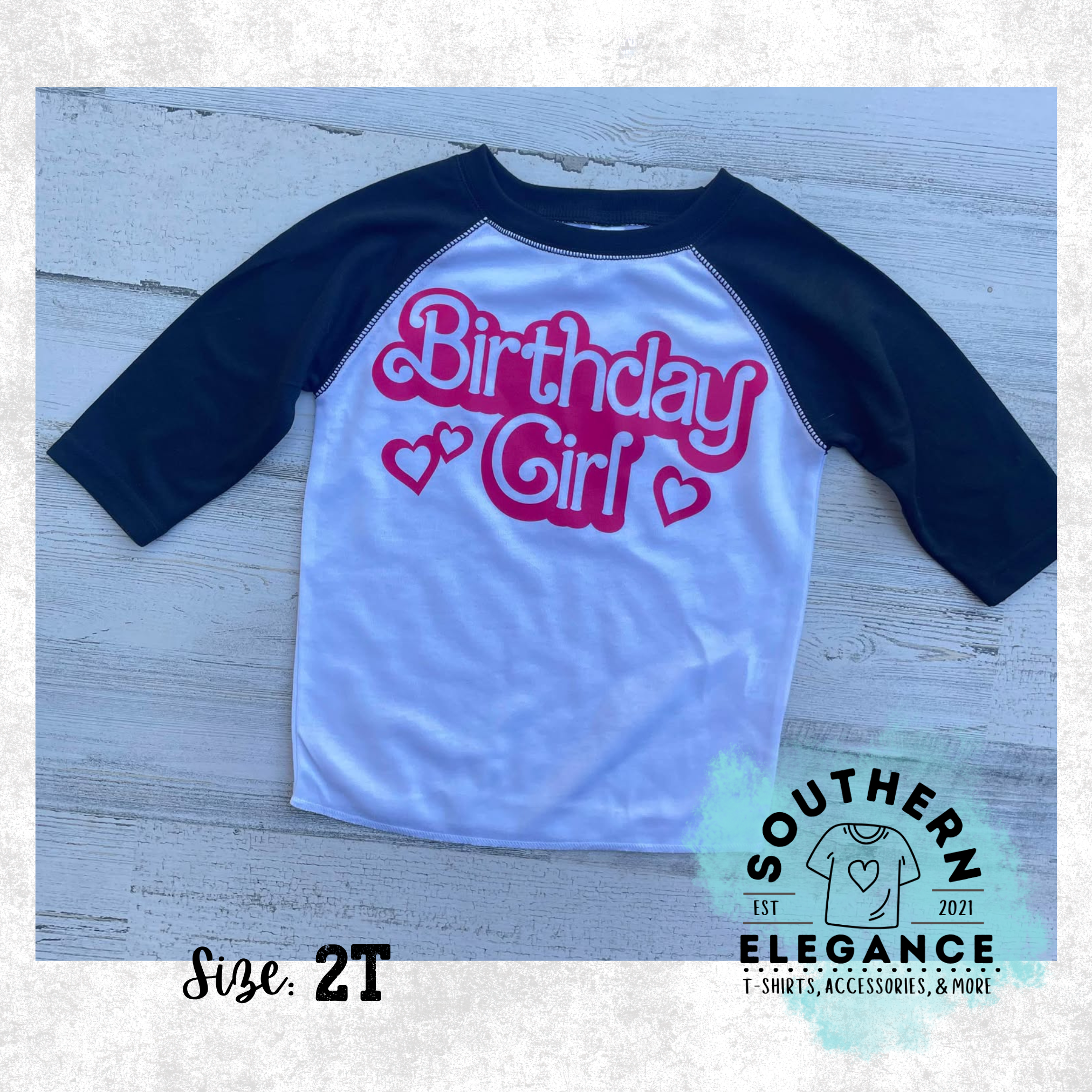Birthday Girl Raglan