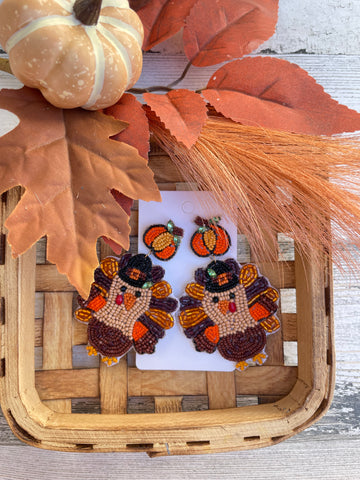 Thanksgiving Turkey 🦃 Earrings