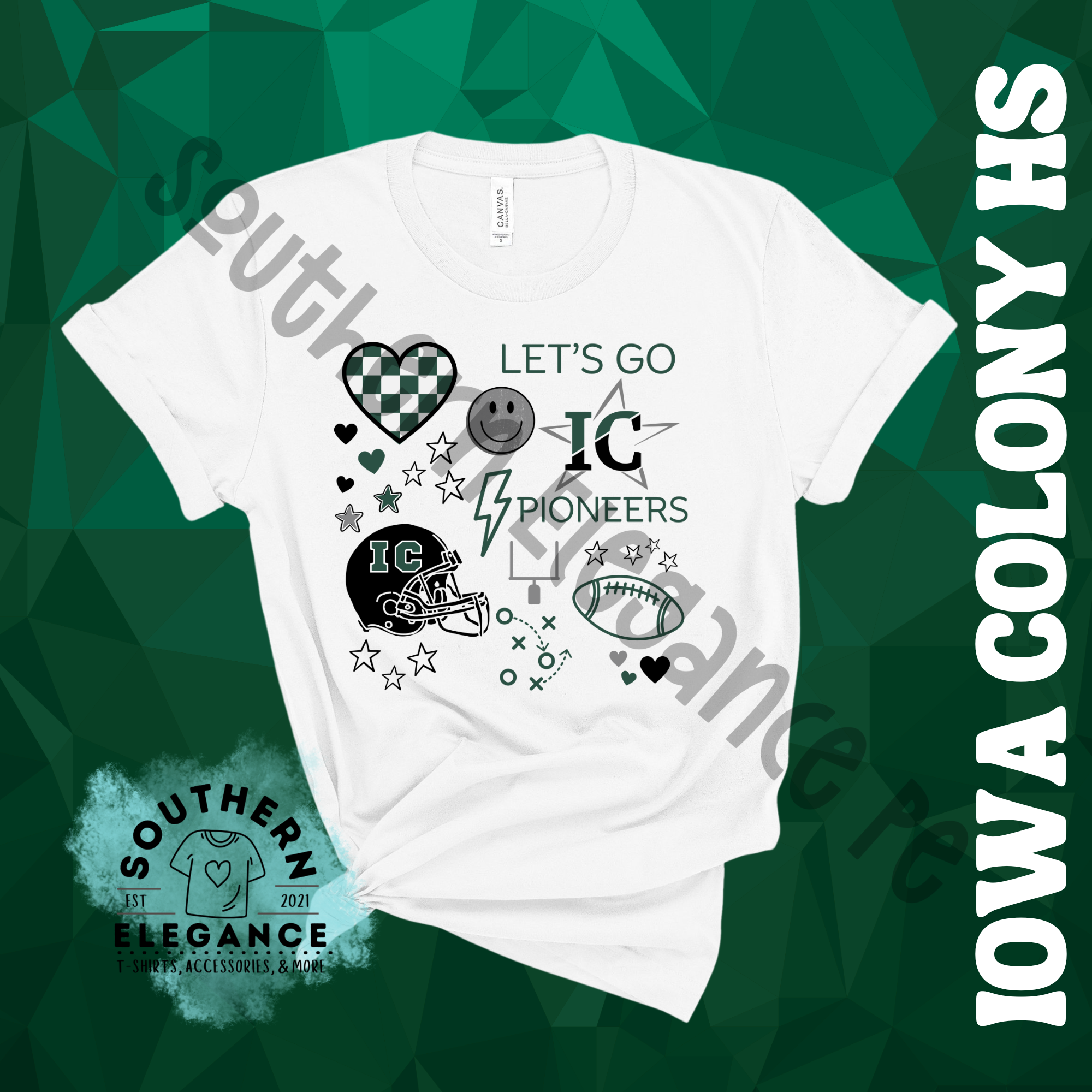 Iowa Colony Football Coquette