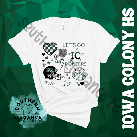 Iowa Colony Football Coquette